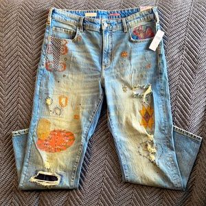 Anthropologie Pilcro the Borrowed Boyfriend Jeans
